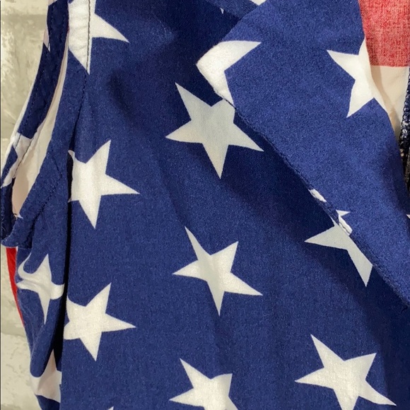 Fifth sun patriotic blouse size M - Picture 5 of 11
